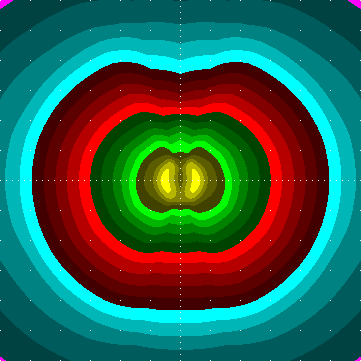 single luminaire plot
