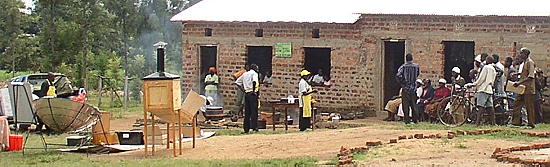 Picture: Solar fruit dryer at the seminar